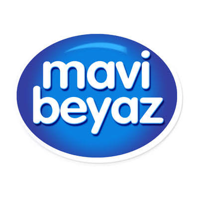 mavi beyaz